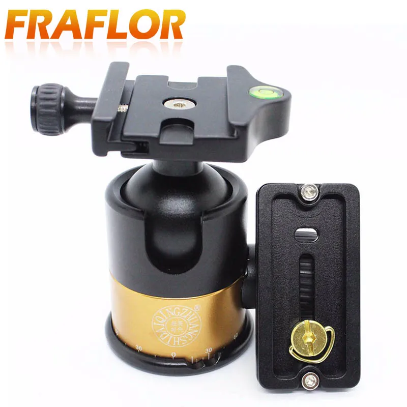 Professional Panorama Head Gimbal Ball Shooting Degrees DSLR Tripod for Camera Aluminum Load 10KG Multi-function | Электроника