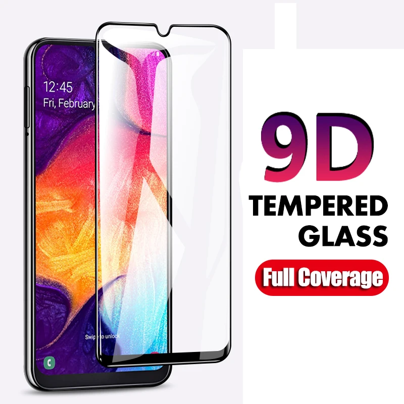 9D защитный Стекло для samsung Galaxy A50 A40 A30 A20 M20 M30 M50 закаленное 3D 50 полное защитное