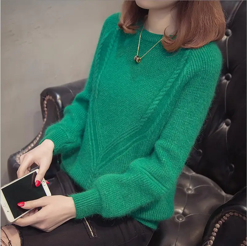 Women Casual Knitwear 2020 Autumn Pullover O Round Neck Long Sleeve Fashion Winter Pullovers | Женская одежда