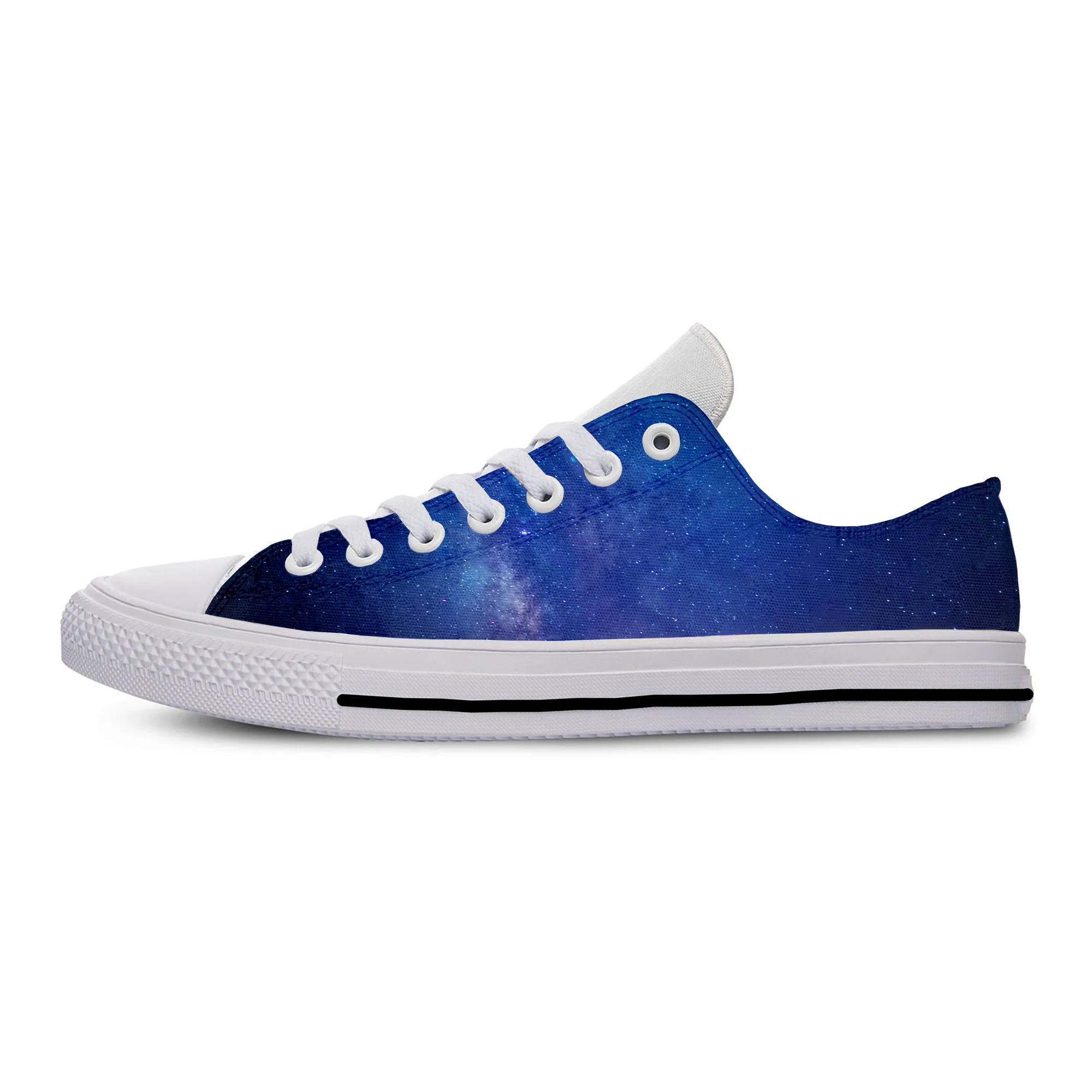 Starry Sky Night Star Lightweight Men's/women's Fashion Shoes Casual Breathable Classic Flat Canvs Sneakers | Спорт и