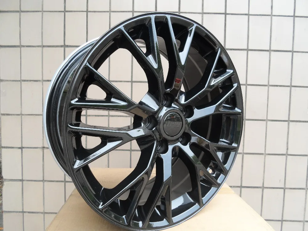 Глянцевый черный 19/20 дюймов 5x120 7 шахматные колесные диски W591|rims 19 inch|rims 20 inchrims wheels |
