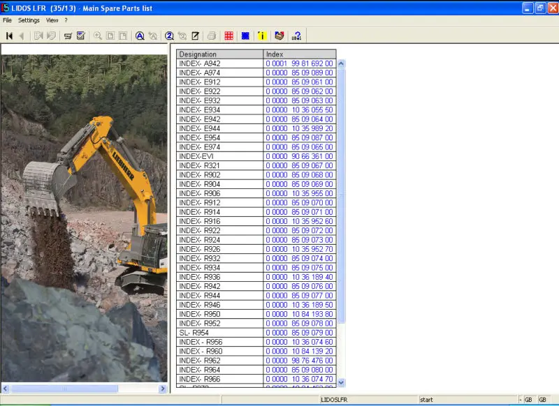 Либхер Lidos 2013 все детали и услуги полный набор автономная версия больше работы с