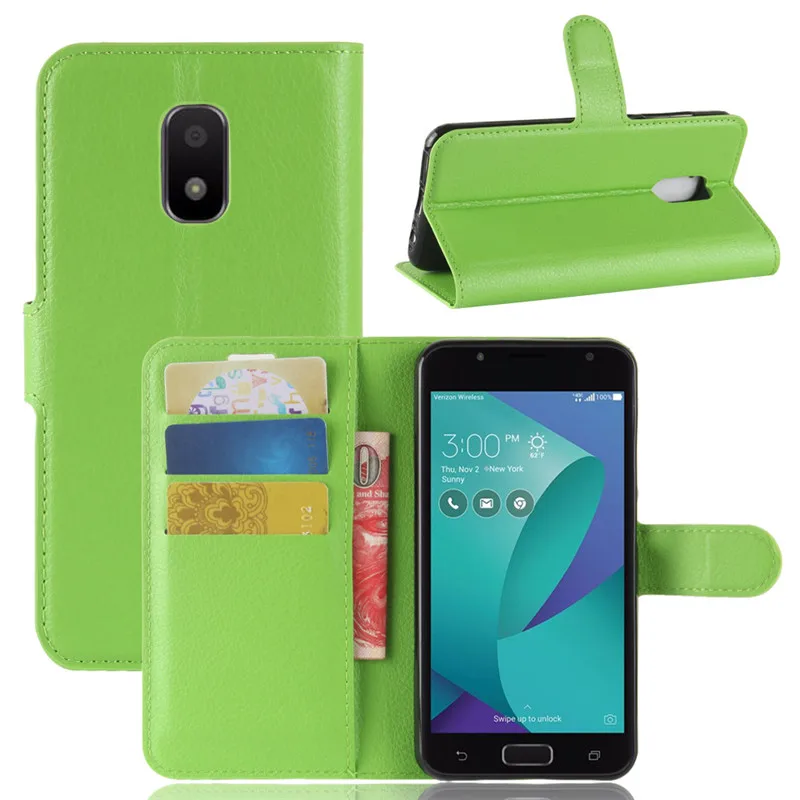 Asus ZenFone V Live V500KL Case 5.0&quot Flip Luxury Wallet PU Leather TPU Silicon Stand Cover For With Magnet | Мобильные телефоны