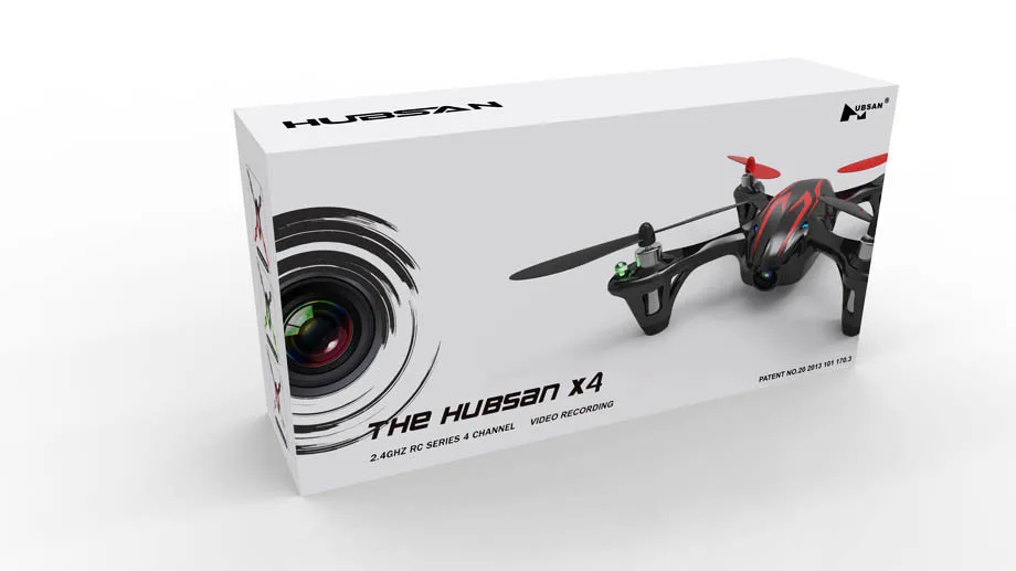 Квадрокоптер Hubsan X4 H107 C 4 канала 6 осей гироскоп RC с камерой 0 3 МП RTF 2 ГГц