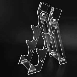 Подставка для ножей из акрила, складной карманный держатель для ножей, демонстрационный держатель для тактических карманных зажигалок, медали