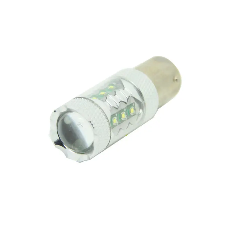 2 шт. 1156 1141 P21W BA15S 7506 80 Вт с XPEchips высокомощный Автомобильный светодиодный сигнал