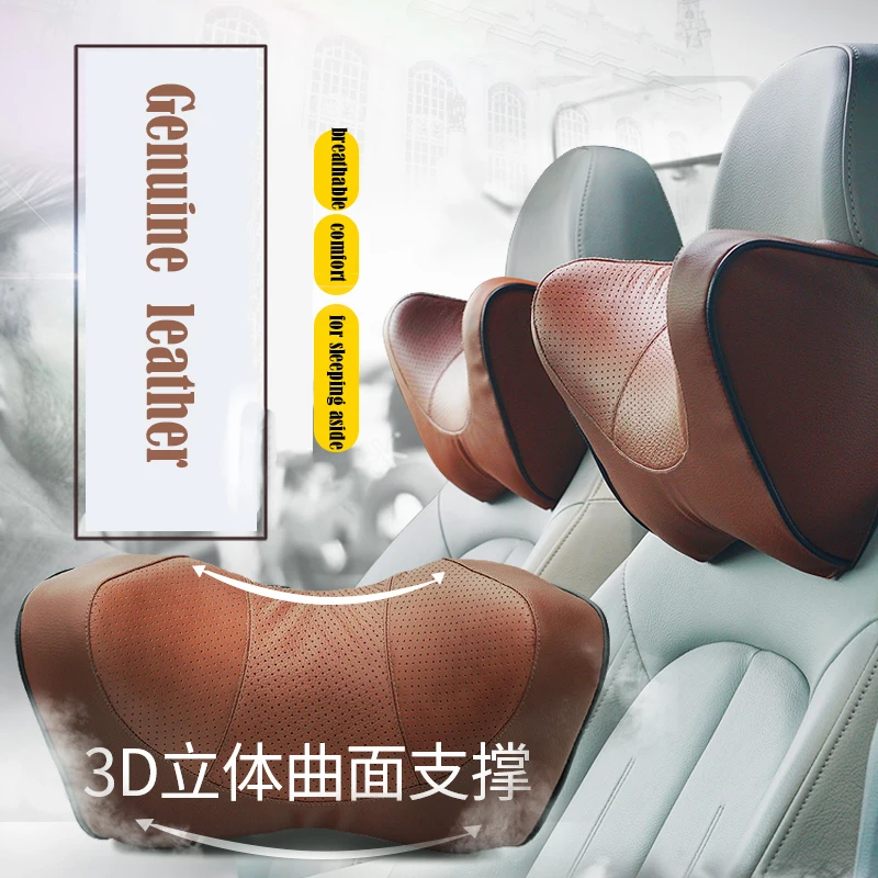 

Car Neck Pillow Head Restraint Pad Cover Car Supplies Support Neck Auto Safety Pillow ford toyota honda Car headrest