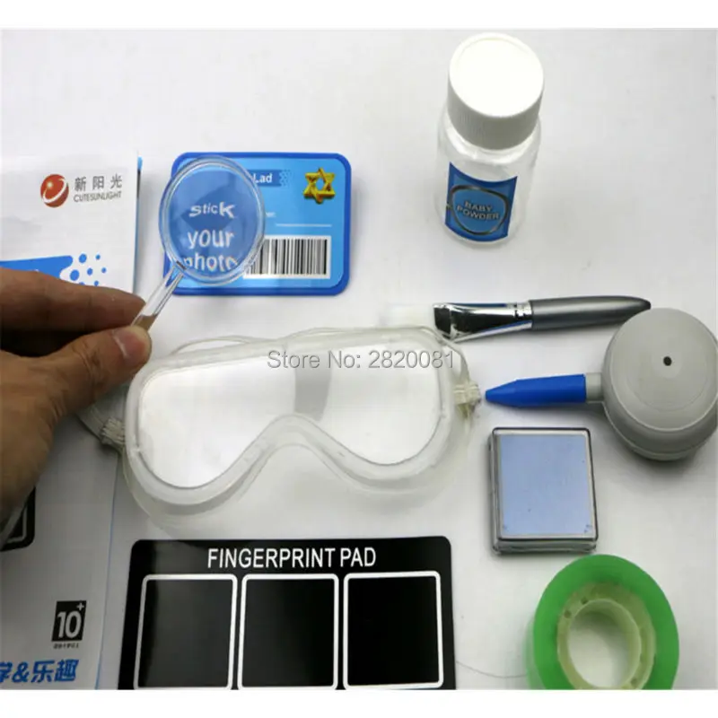 Новинка игрушка сделай сам набор для проверки отпечатков пальцев научная