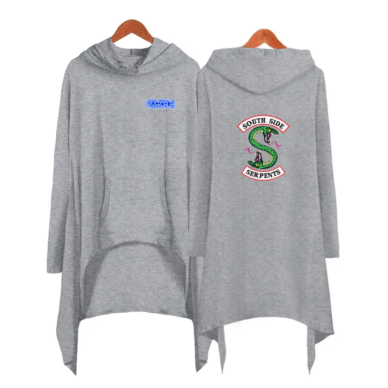 style 14 "South Side serpents" ривердейл Southside платье Косплэй костюм Для женщин свитер с капюшоном ривердейл Тупоголовым футболка юбка костюм для девочек - Цвет: style 14