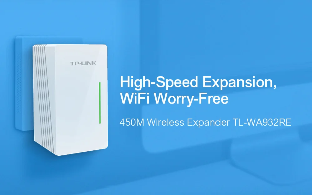 TP-LINK Wi-Fi ретранслятор TL-WA932RE 450 Мбит/с беспроводной wifi роутер wifi расширитель сигнала усилитель 802.11n/b/g усилитель сигнала