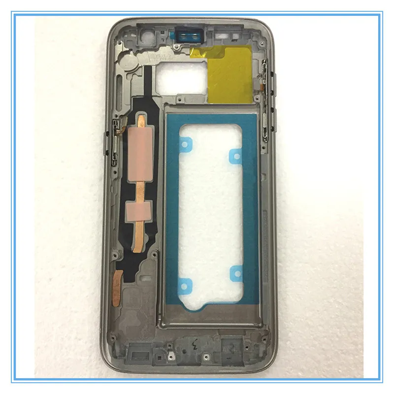 1 шт. средняя рамка для Samsung Galaxy S7 G930 G930F Рамка Металлическая Корпус Шасси с боковой