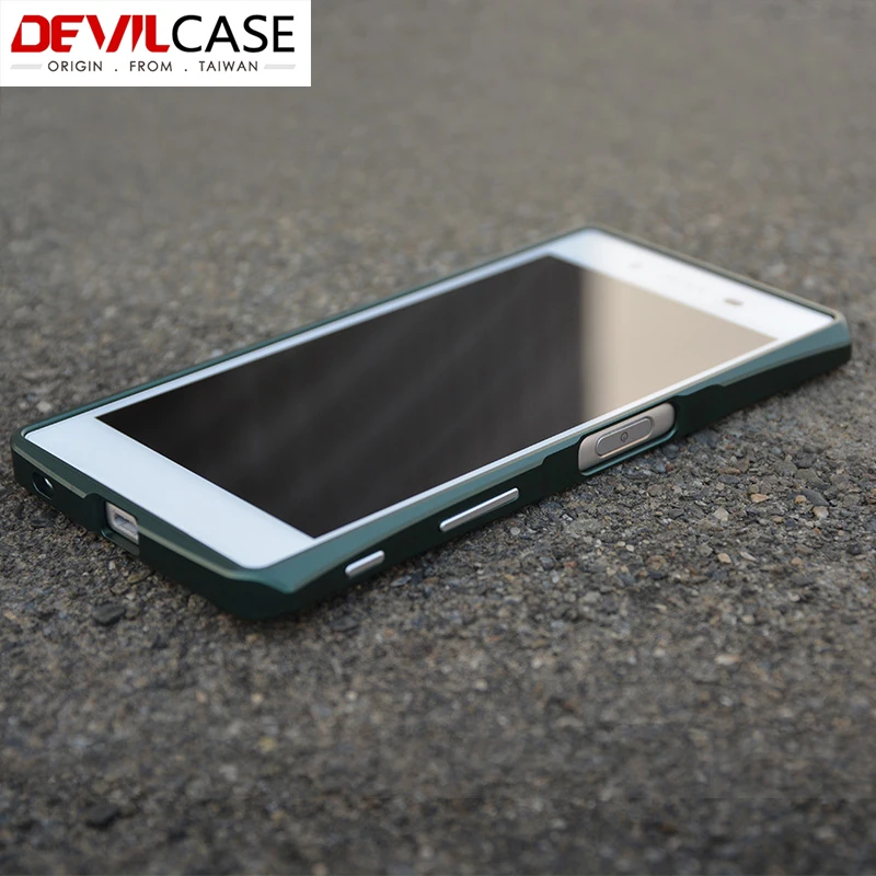 DEVILCASE для SONY XPERIA Z5 5 2 дюйма бампер Caseor передний экран задний протектор из