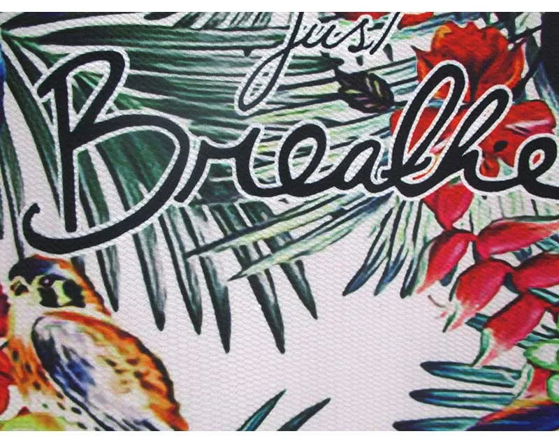Женские летние майки с буквенным принтом цветочным и птицами 2016 voguedesign платья