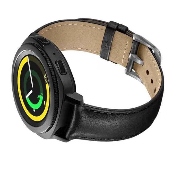 Ремешок 20 мм 22 мм для samsung gear sport S2 S3 Classic Frontier galaxy watch 42 мм 46 мм ремешок huawei gt 2 кожа huami amazfit bip