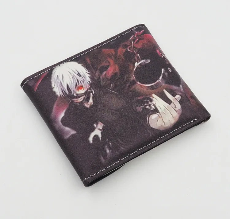 Японский аниме Токийский Гуль канеки Кен дизайн маски PU короткий кошелек тип A |