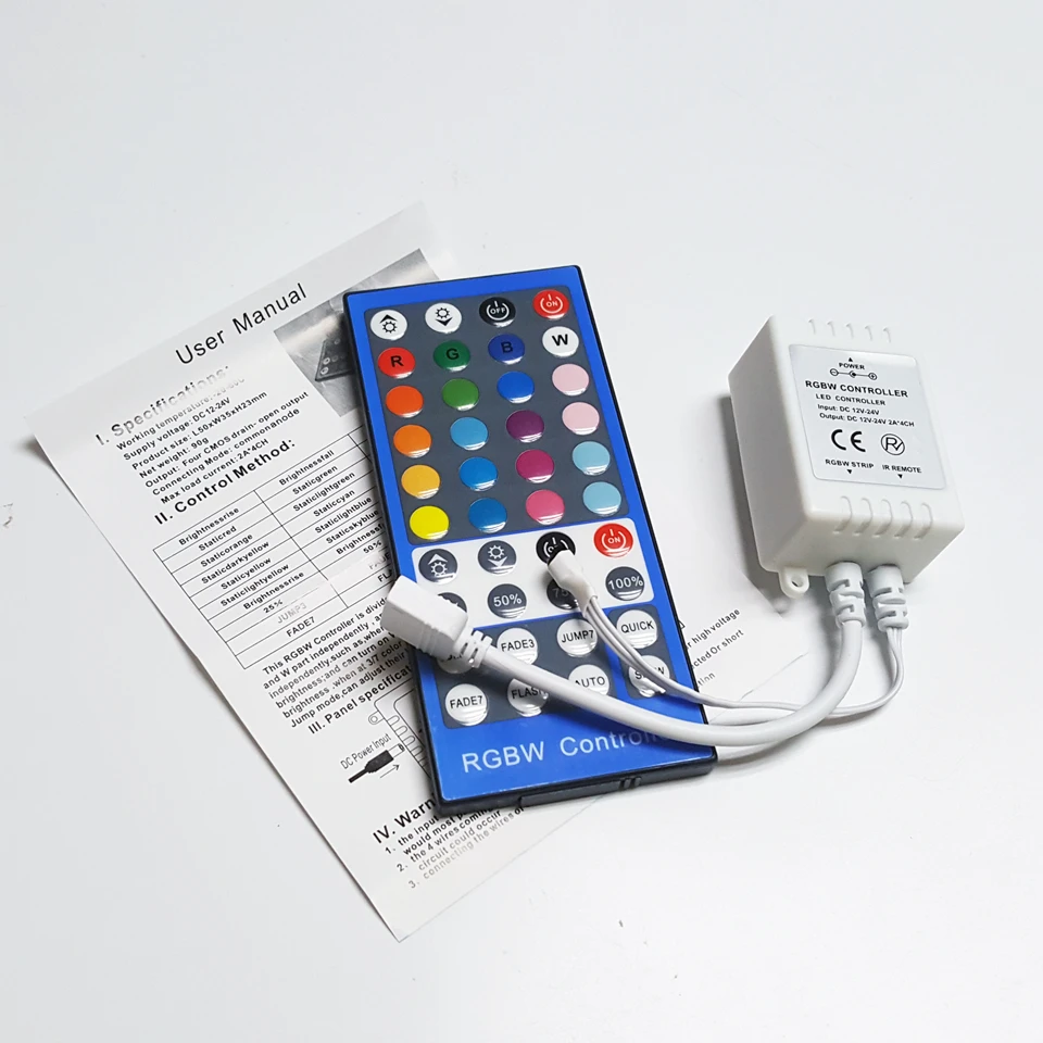 Новый 40 клавиш инфракрасного пульта дистанционного управления RGBW ИК для RGBWW