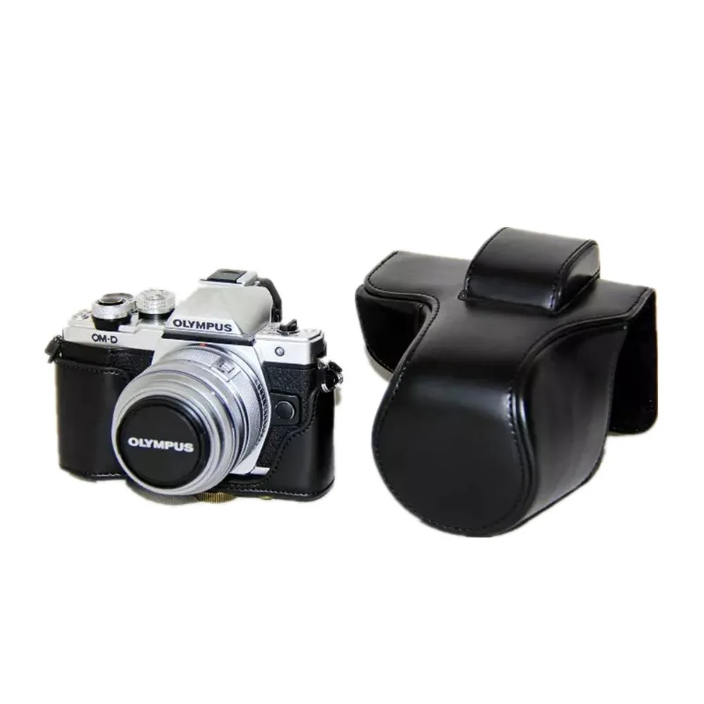 Чехол для фотоаппарата Olympus из искусственной кожи Mark III EM10II EM10 чехол с