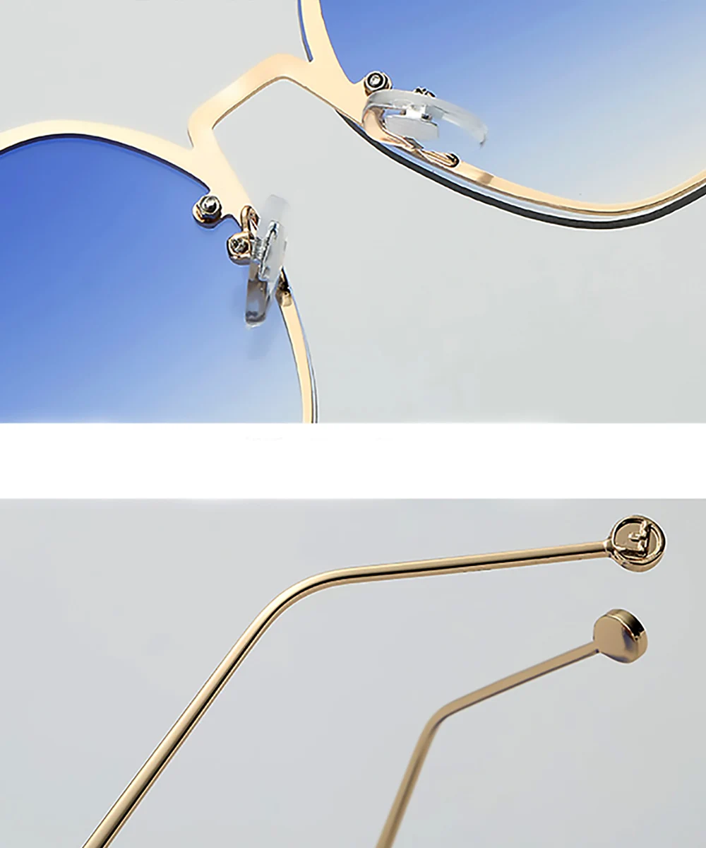 Retro F Designer Square Sunglasses Women Men Oversized Vintage Glasses Black Sun Glasses Shades UV400 Accessory Eyeglasses