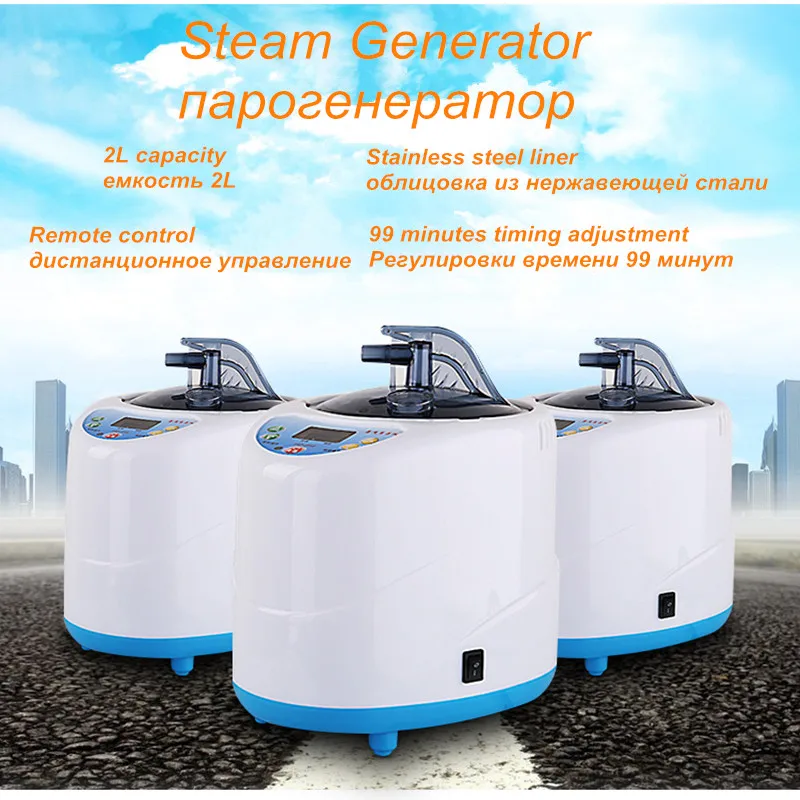 Дома парогенератор CE ROHS 110 В/220 В EU/us Plug 1000 Вт Ёмкость 2L пароход горшок spa для