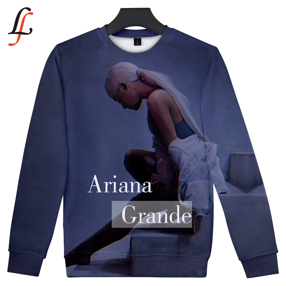 Ariana Grande, 3D принт, женская и мужская одежда,,, повседневные, Harajuku, крутые толстовки, кофты, топы размера плюс 4XL