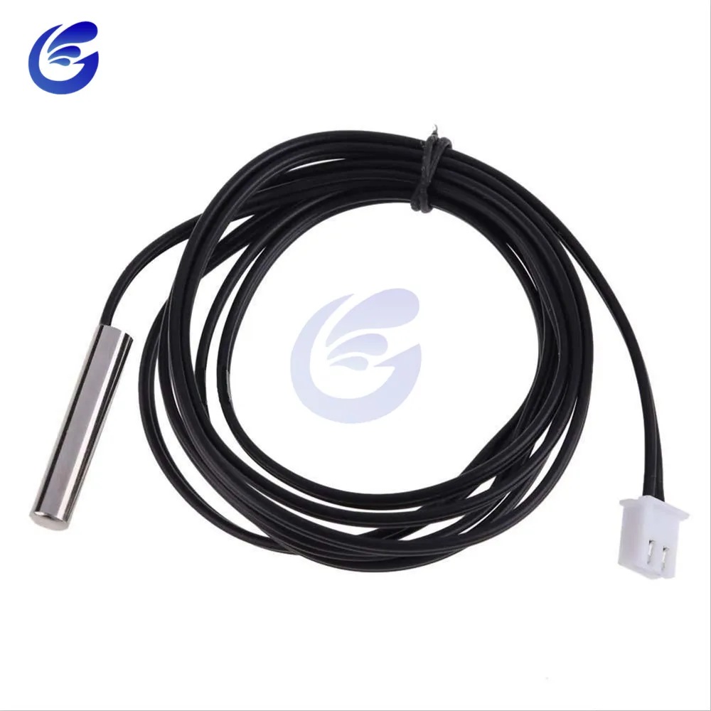 DC12V W1209 светодиодный цифровой термостат, термометр с контролем температуры, переменный ток 220 В, водонепроницаемый NTC датчик, термо-контроллер, модуль переключателя - Цвет: NTC cable 1M