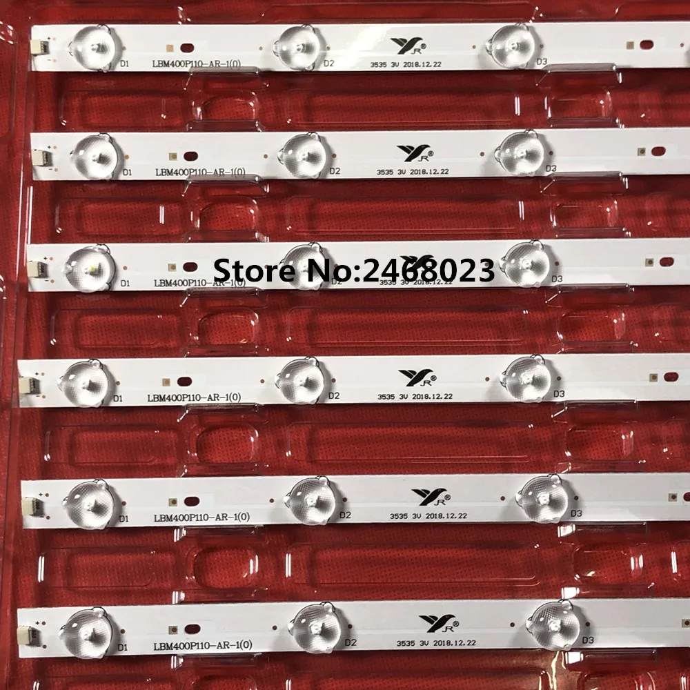 Светодиодный Подсветка полосы для LTDN40E139TUK LSC400HM09 40H3E 40H5E LTDN40D36EU LTDN40D36TUK LTDN40D36SEU JHD400GF