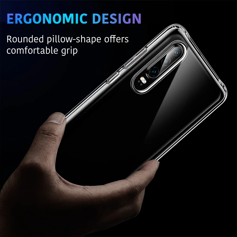 Мягкий чехол ESR из ТПУ для huawei P30 P30 Pro, Ультратонкий Прозрачный чехол-Бампер для huawei P30 P30 Pro, чехол