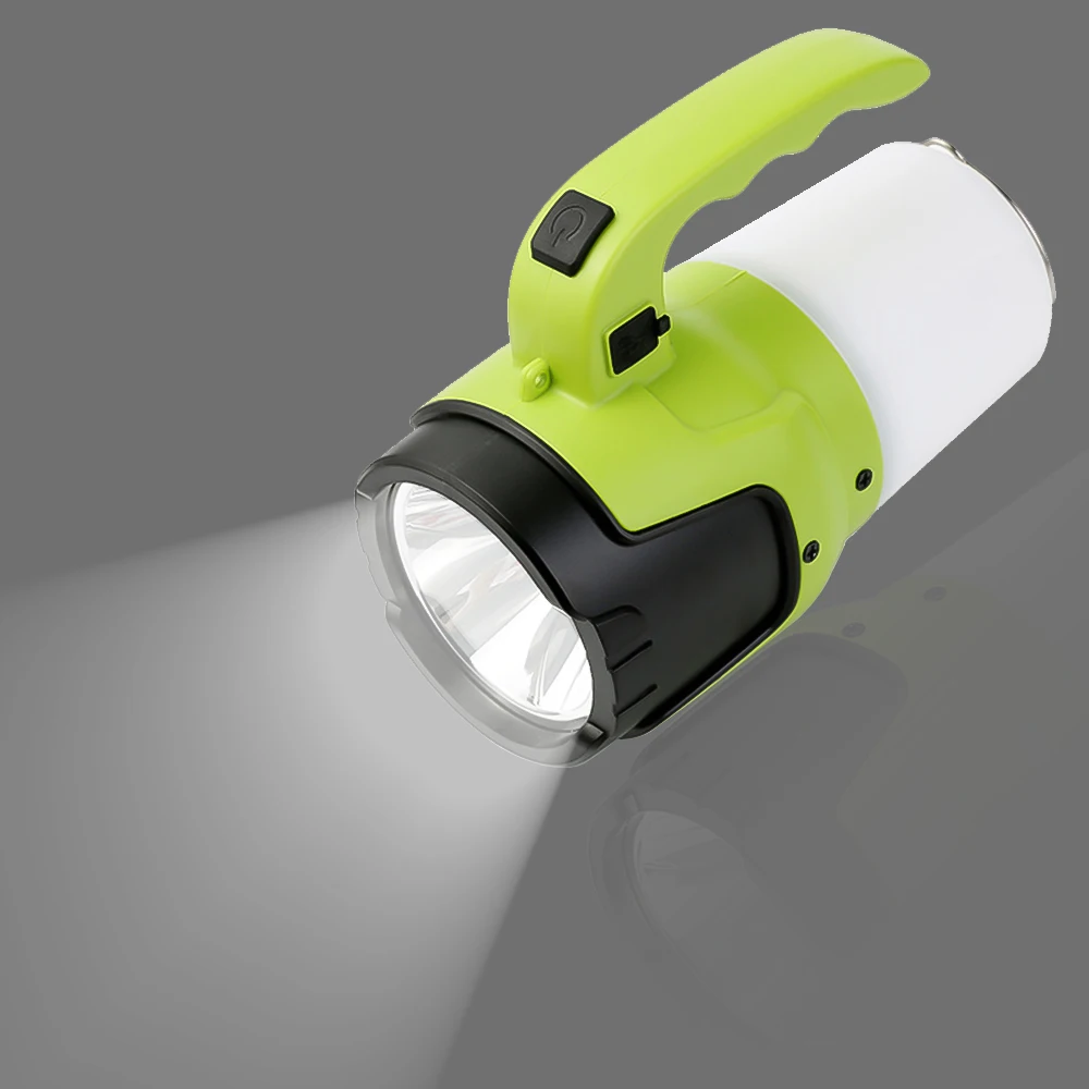 Водонепроницаемый светодиодный фонарь с USB портом суперъяркий уличный подвесной