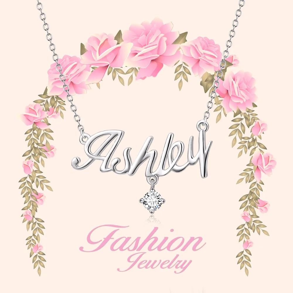 Ожерелье из стерлингового серебра 925 пробы с цепочкой не специально кулон