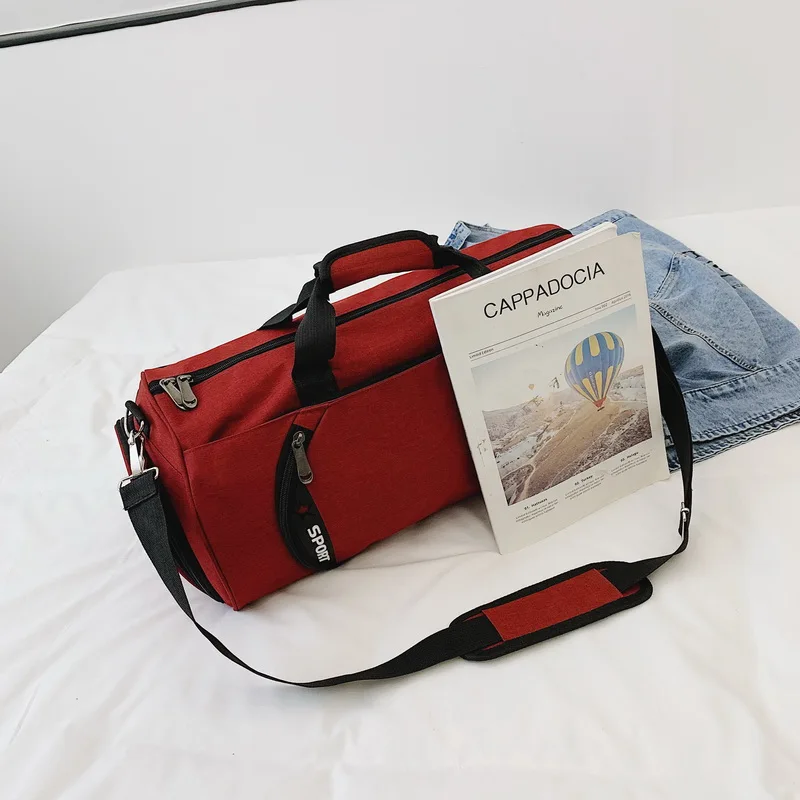 Нейлоновая Полиэстеровая Дорожная Спортивная сумка спортивная дорожная