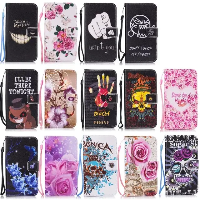 Кожаный бумажник флип Чехол Мягкий чехол для Samsung Galaxy S3 S4 S5 Neo S6 S7 край S8 плюс A3 A5 A7