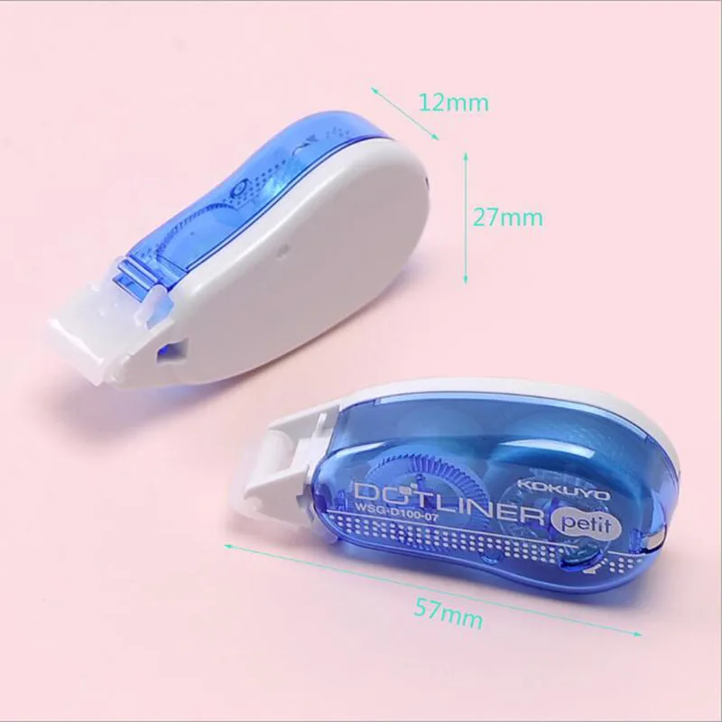 2 шт. Kokuyo Dot Glue D100 мини Dot дозирование Financial двусторонняя клейкая лента для рук клейкая лента детская Студенческая Подарочная канцелярская