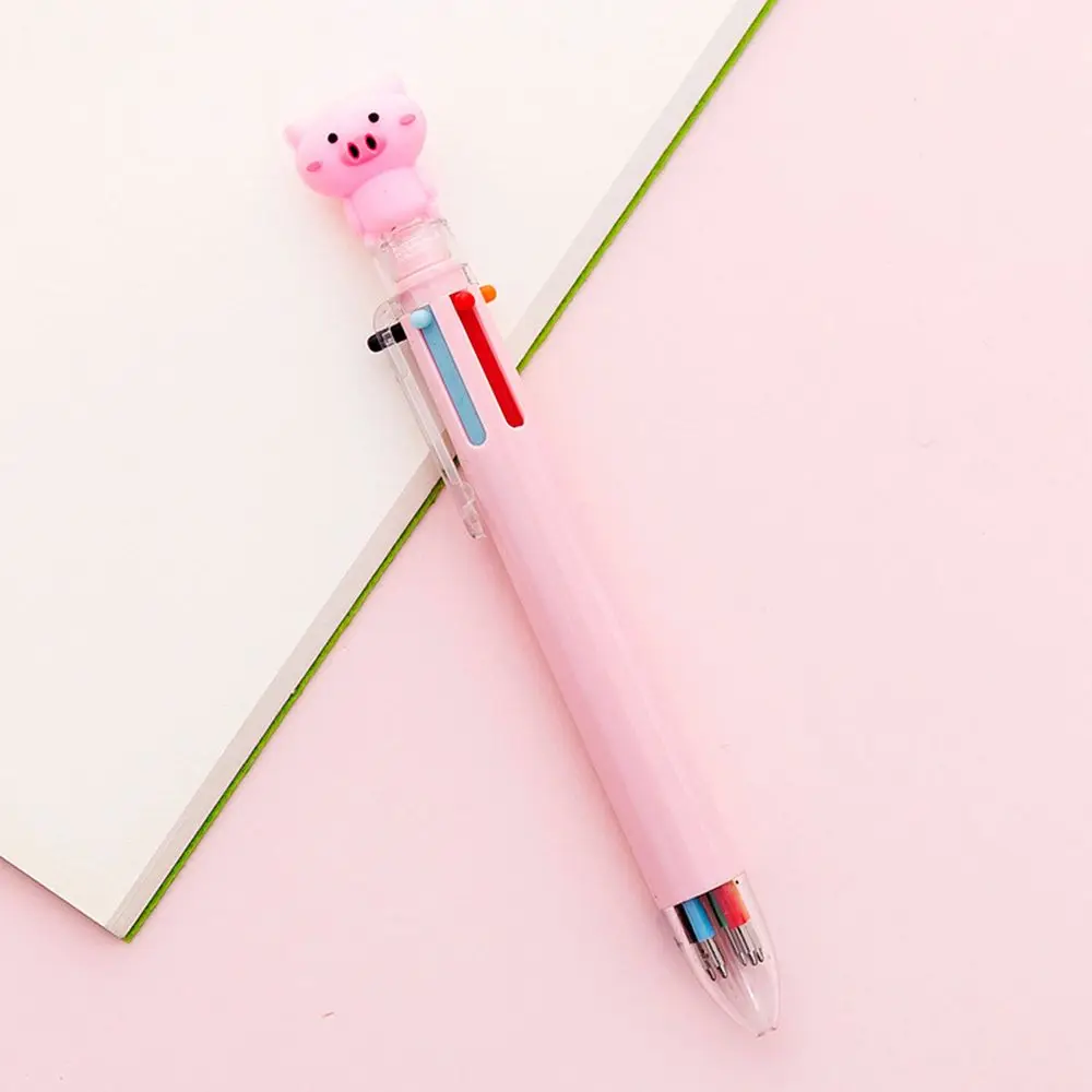 

Limit shows 6 In1 Colorful Ball Pens Cute Pig Multicolor Ballpoint Pen for Writing School Office Supplies Stationery Student