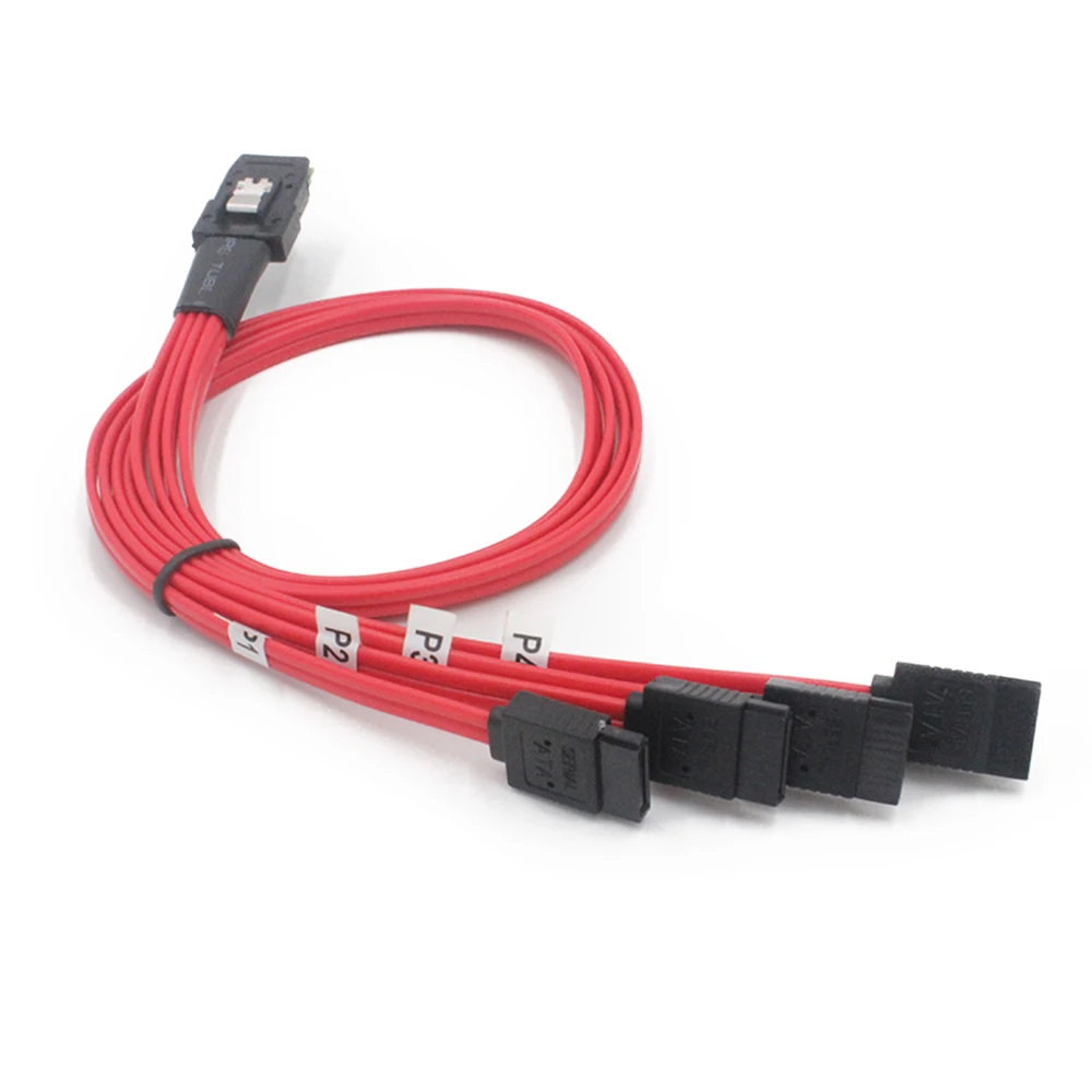 Новый 1 м мини SAS SFF 8087 36 PIN до 4 SATA 7 P HD перфоратор пробольный цифровой кабель| |