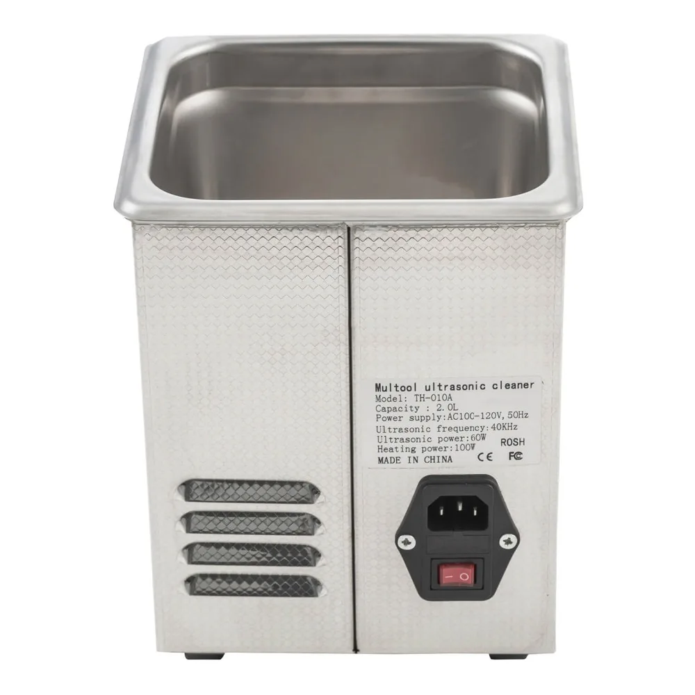 Ультразвуковой очиститель 2 литра цифровой ультразвуковой стиральная машина для