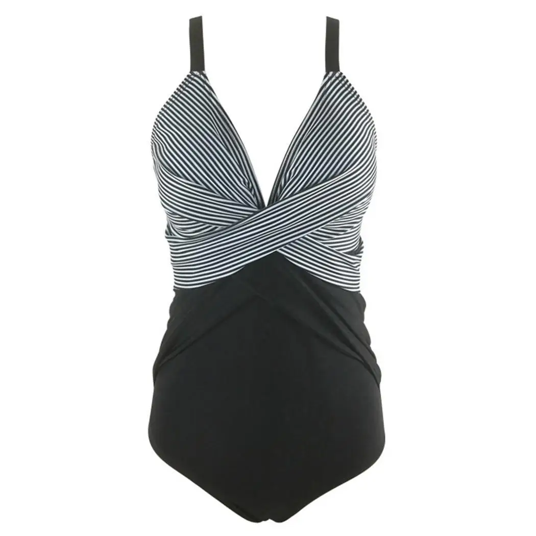 Женский сексуальный v образный вырез цельный без косточек с поролоновыми