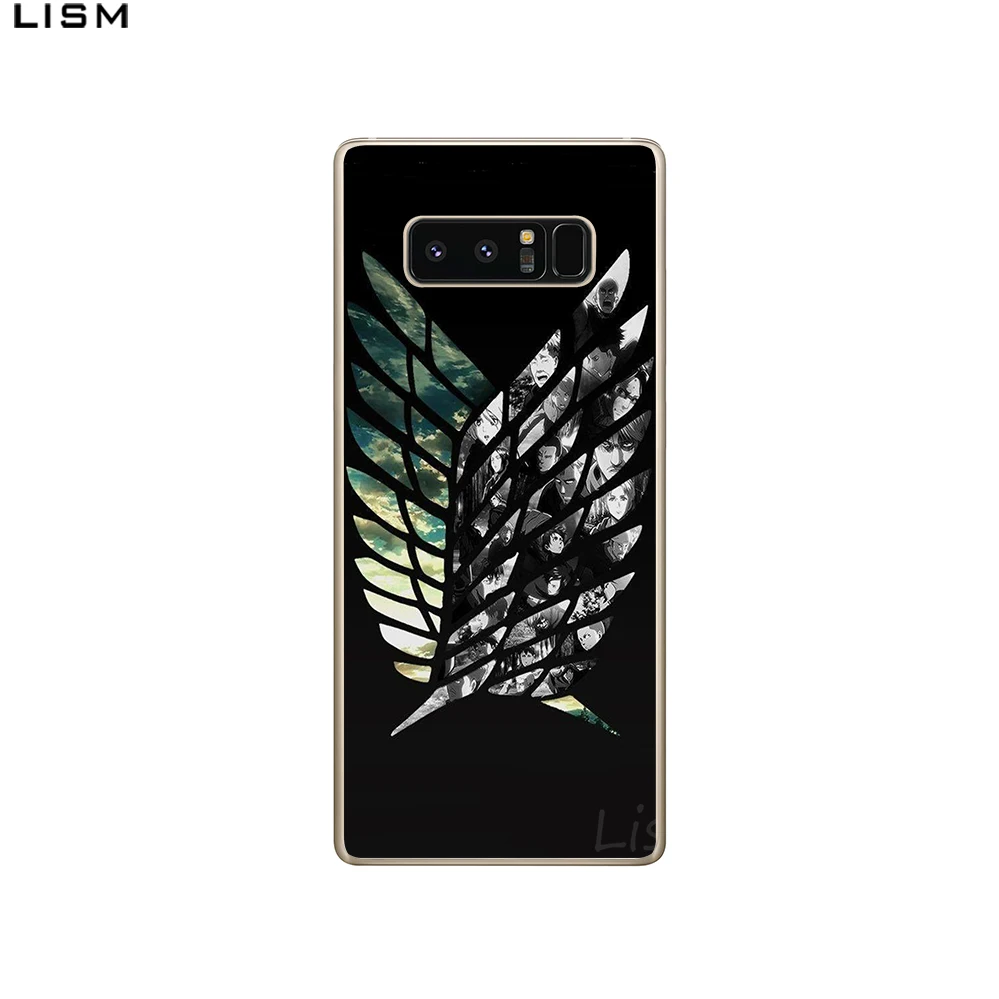Жесткий чехол LISM Attack On Titan аниме для samsung Galaxy J3 J5 2015 J7 2016 2017 EU Version|Чехлы-накладки| |