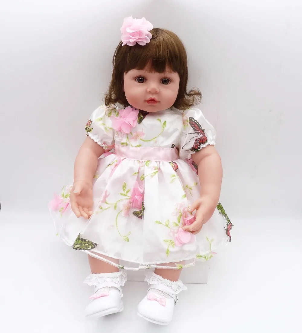 Новинка 2017 Реалистичная кукла младенец Реборн младенцы силиконовые