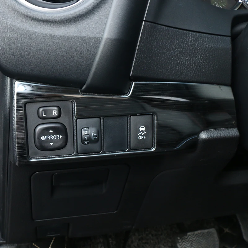 Автомобильные фары Кнопка рамка отделка интерьера литье для 2017 2018 Toyota Corolla 1 2 T Levin