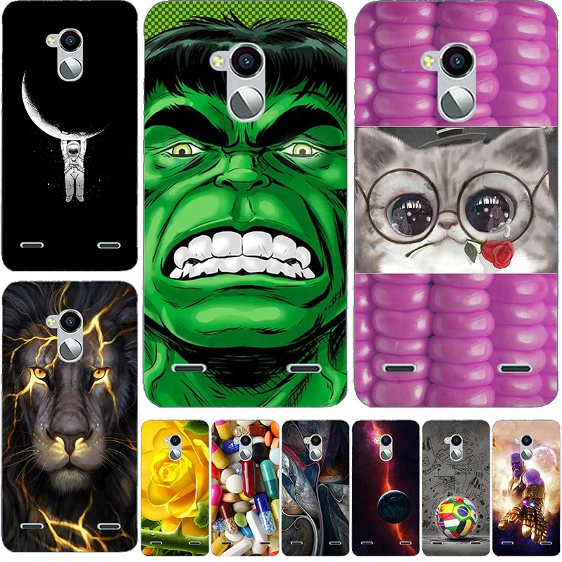 Чехол для телефона с милым животным котом мягкий чехол ZTE Blade V7 Lite V7Lite V6 Plus V0720 5 0 &quot
