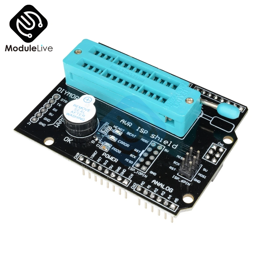 Программируемая Плата расширения AVR ISP для Arduino Uno R3 Mega2560 Nano Pro Mini Module Atmega328P