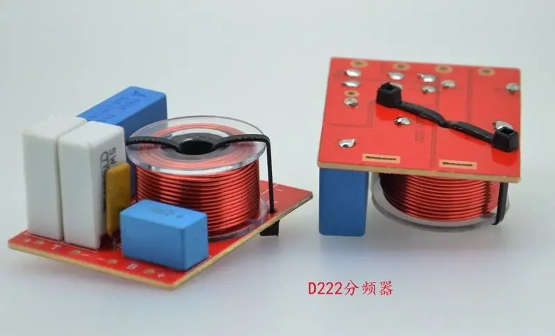 2 шт. полосные кроссоверные фильтры делитель частоты динамика Hi Fi 4 ~ 8 Ом 60 Вт|speaker