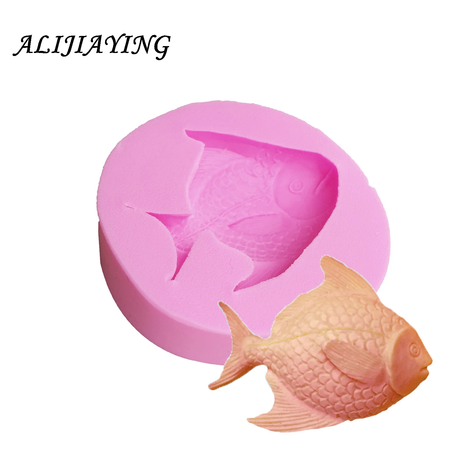 1 шт. силиконовая форма для выпечки рыба|Формы тортов| |