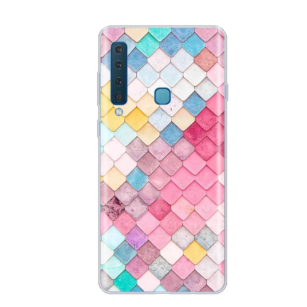 Fundas для samsung Galaxy A9 2018 чехол задняя крышка силиконовый мягкий ТПУ телефона Чехол