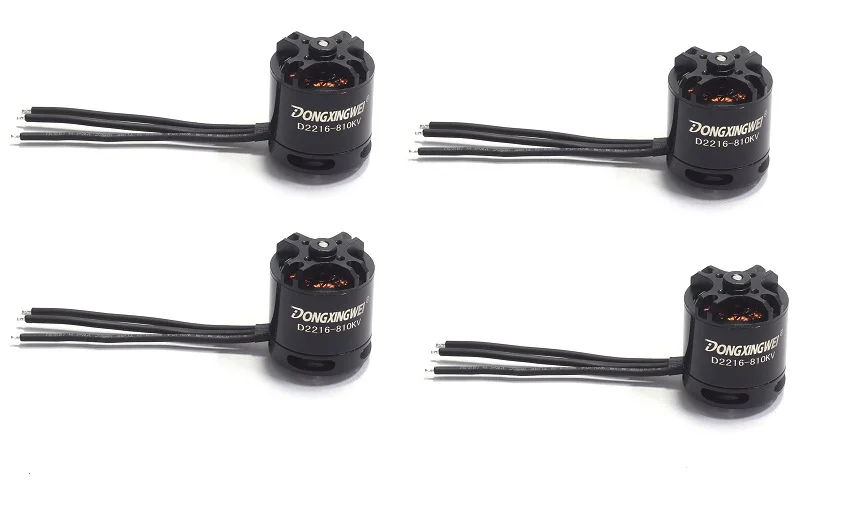 4x100% высокое качество 2216 810/1100/1250KV двигатель CW CCW Для мультикоптера Quad-Copter mt 2216