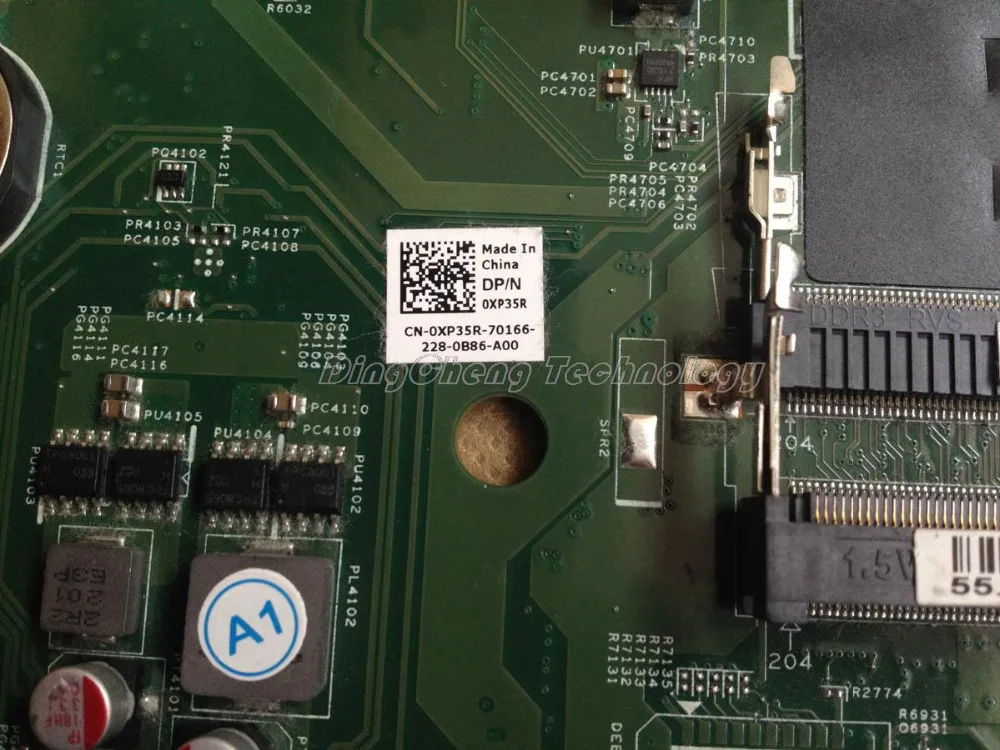 Материнская плата для ноутбука Dell inspiron M5040 0XP35R CN 10302 1 48 4ip11. 011 DDR3 CMC60 материнская