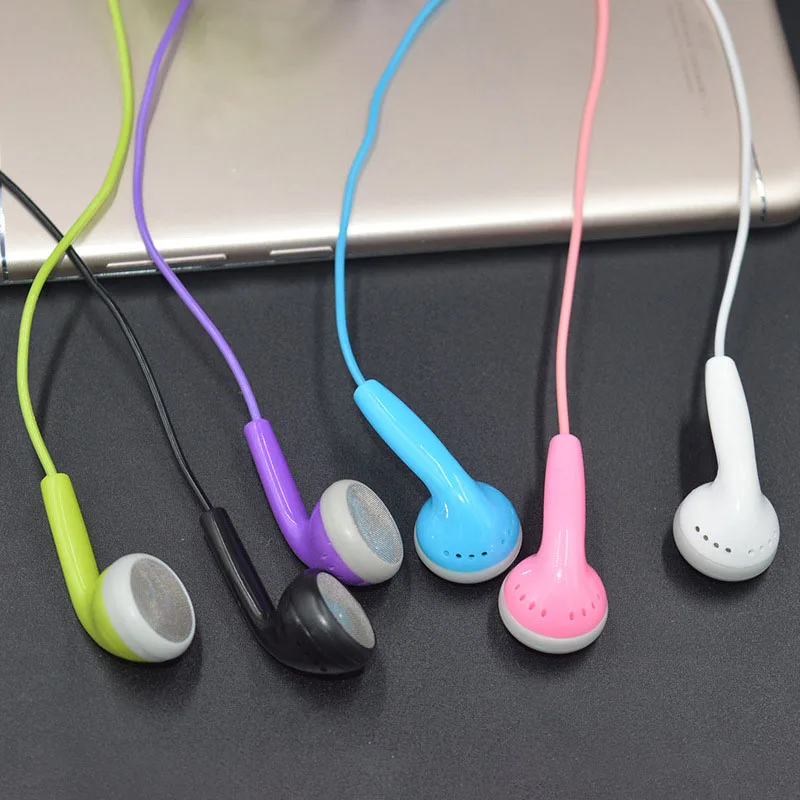 In-ear Earplugs Heavy Bass Earphone with Mic Stereo Headset Sports Sweatproof Universal Cable Earbuds For Cell Phonnes KLE-S-5 |