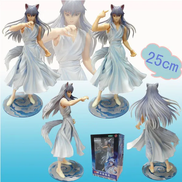 YuYu Hakusho модель игрушки Urameshi yusuke Hiei Kurama кукла Фигурка ПВХ фигурка 19 см | Игрушки и