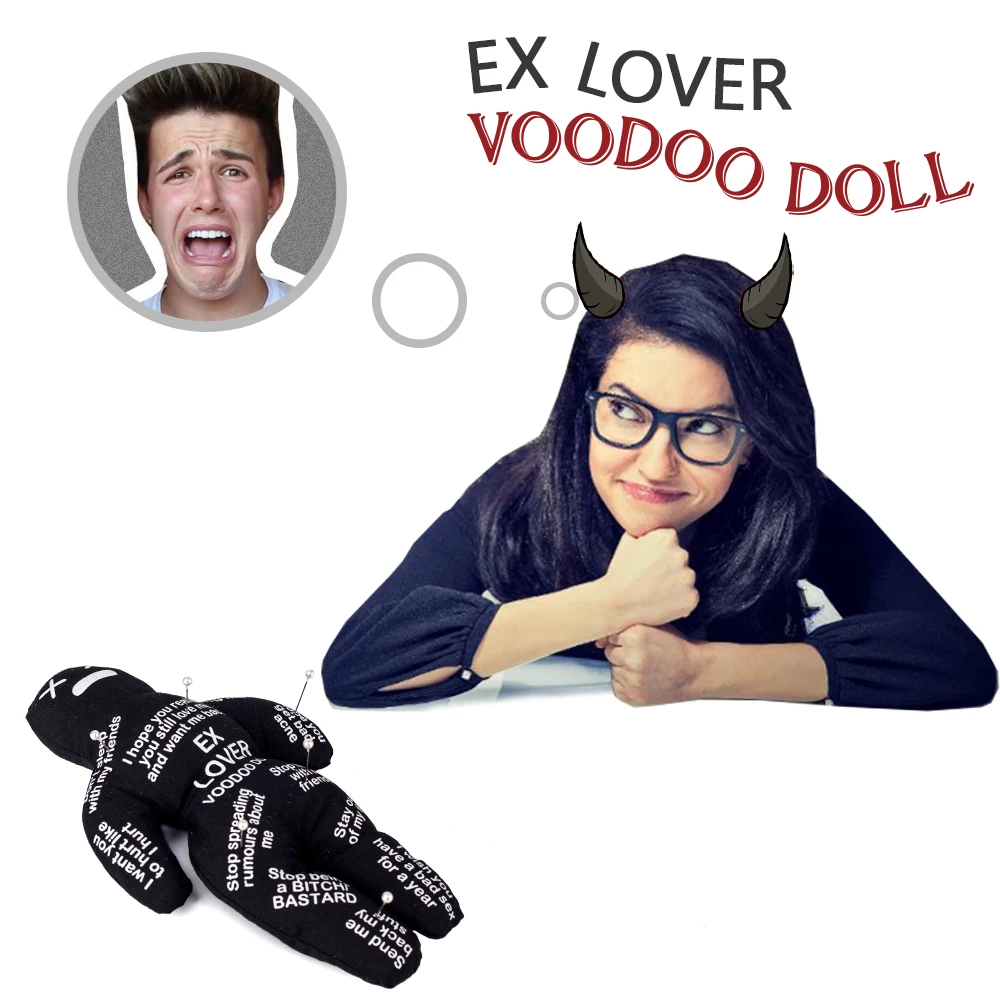 Кукла Mealivos Bad Boss Voodoo редуктор для снятия стресса кукла лучший подарок розового
