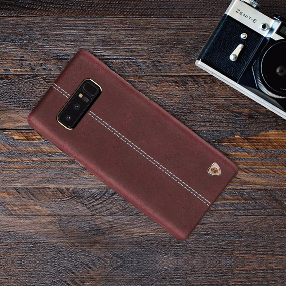 Nillkin Englon cover for samsung galaxy note 8 case luxury PU Leather Vintage back note8 phone 6.32'' |